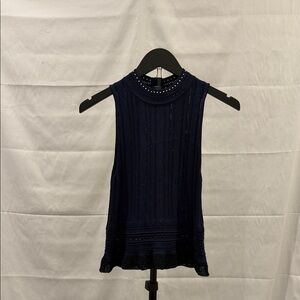 3.1 Phillip Lim Navy Tank Top